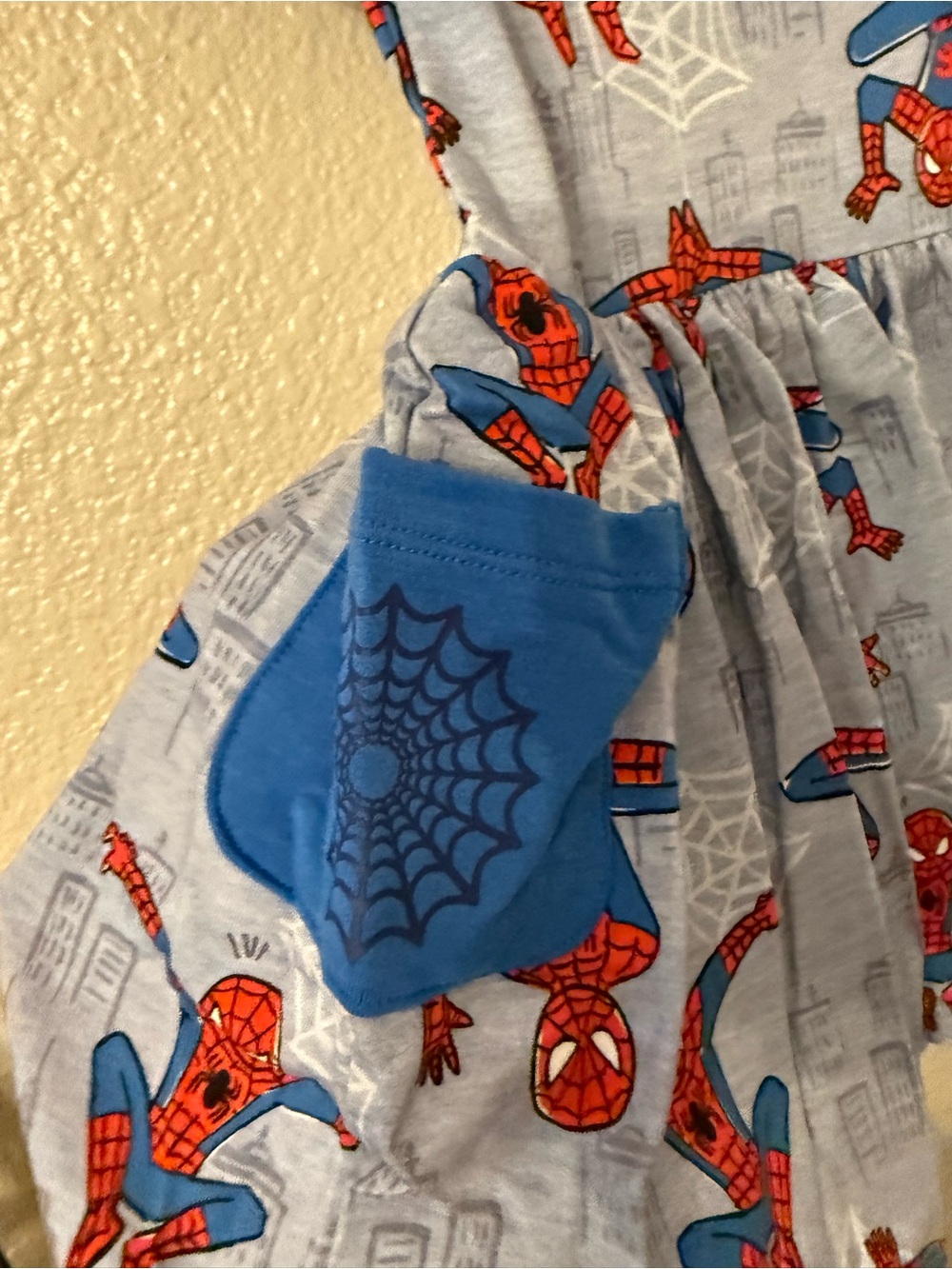 Marvel Spider-Man Blue & Red Kids Dress - Play Collection - Picture 3 of 10